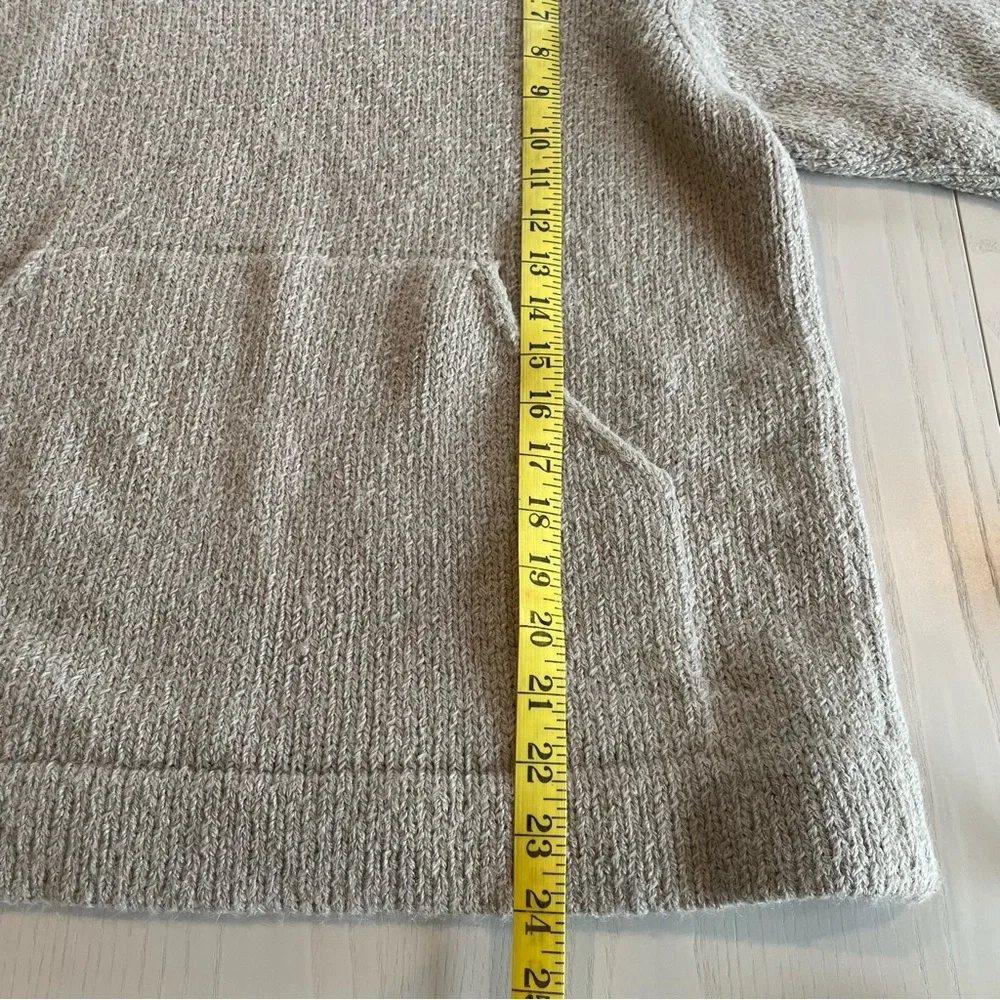Lauren Manoogian Alpaca Wool Hand Loomed Sweater Hoodie Peru XS
